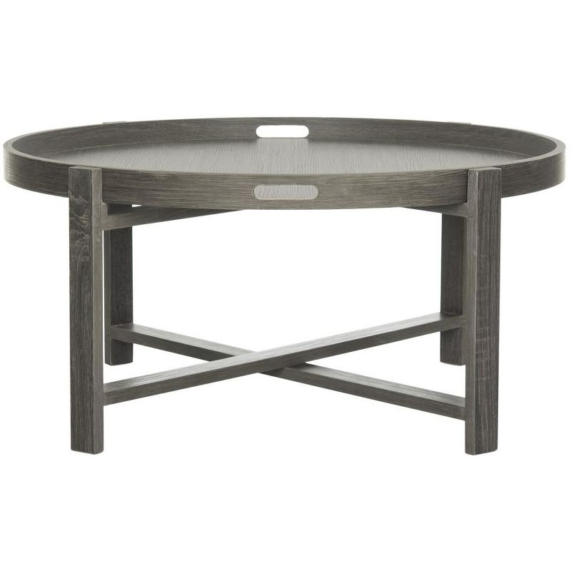 Cursten Coffee Table - Dark Grey - Safavieh