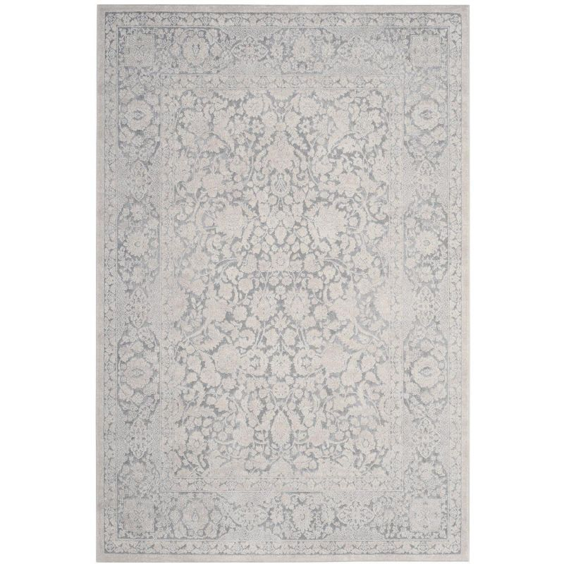 Reflection RFT667 Power Loomed Indoor Area Rug - Light Grey/Cream - 5'1"x7'6" - Safavieh.