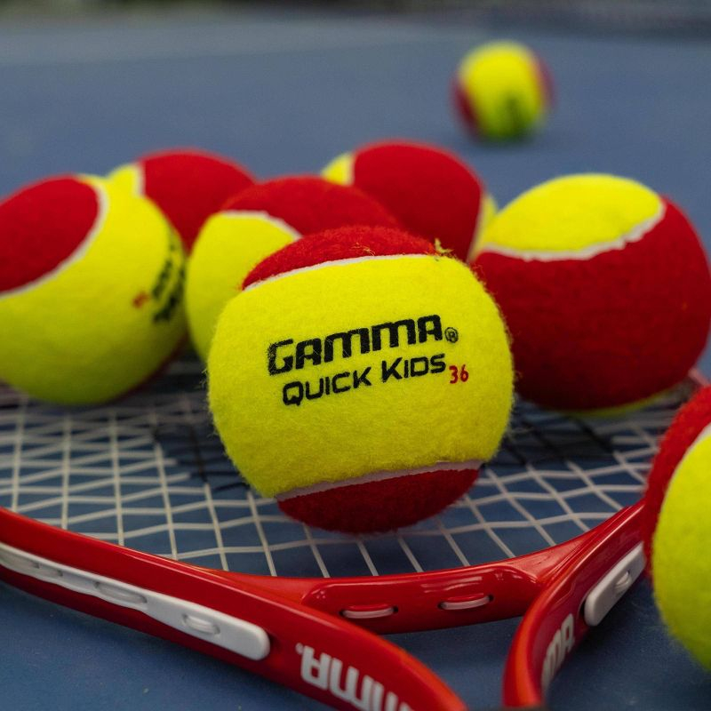 GAMMA Sports Quick Kids 36 12pc Tennis Ball