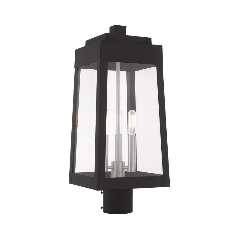 Livex Lighting Oslo 3 - Light Post Light in  Black