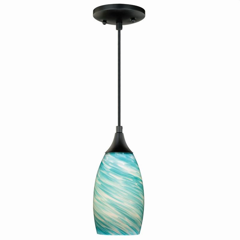 Vaxcel Milano 1 - Light Pendant in  Oil Rubbed Bronze
