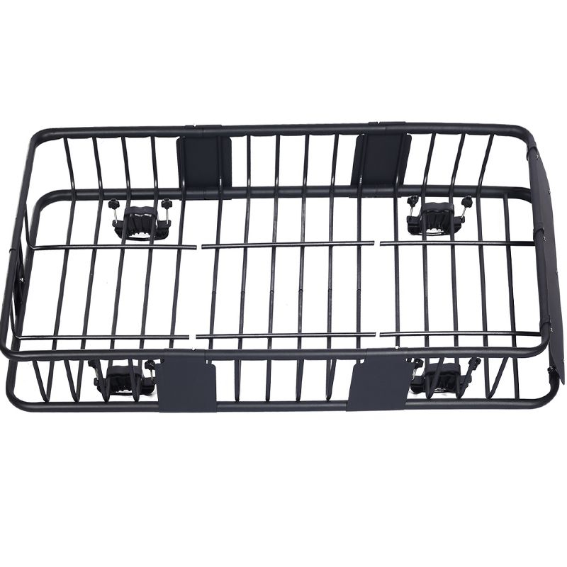 Universal Roof Rack Cargo Carrier Basket Rooftop Luggage Holder Carrier Basket For Camping Traveling