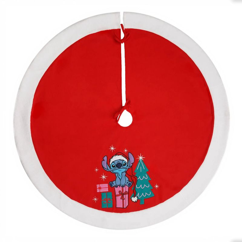 Stitch from Lilo and Stitch Christmas Tree Skirt