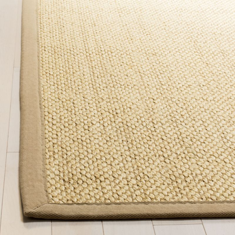 Natural Fiber NF152 Power Loomed Indoor Accent Rug - Ivory/Beige - 3'x5' - Safavieh