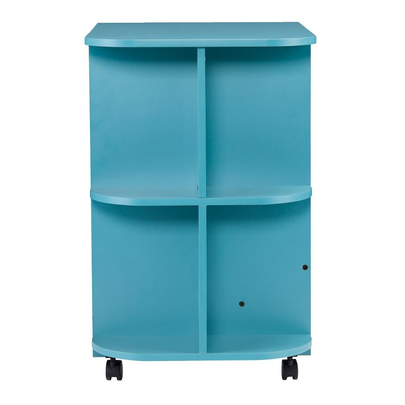 Stradville Expandable Rolling Sewing Table/Craft Station - HZ8665 - Turquoise - SEI
