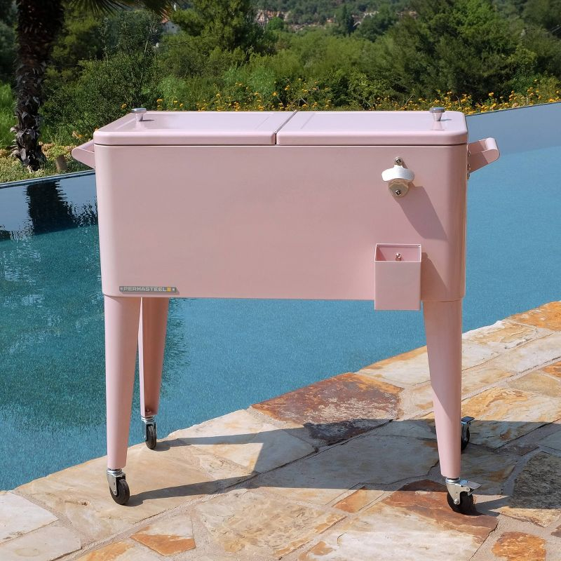 Winado 80 Qt. Outdoor Rolling Cooler Cart
