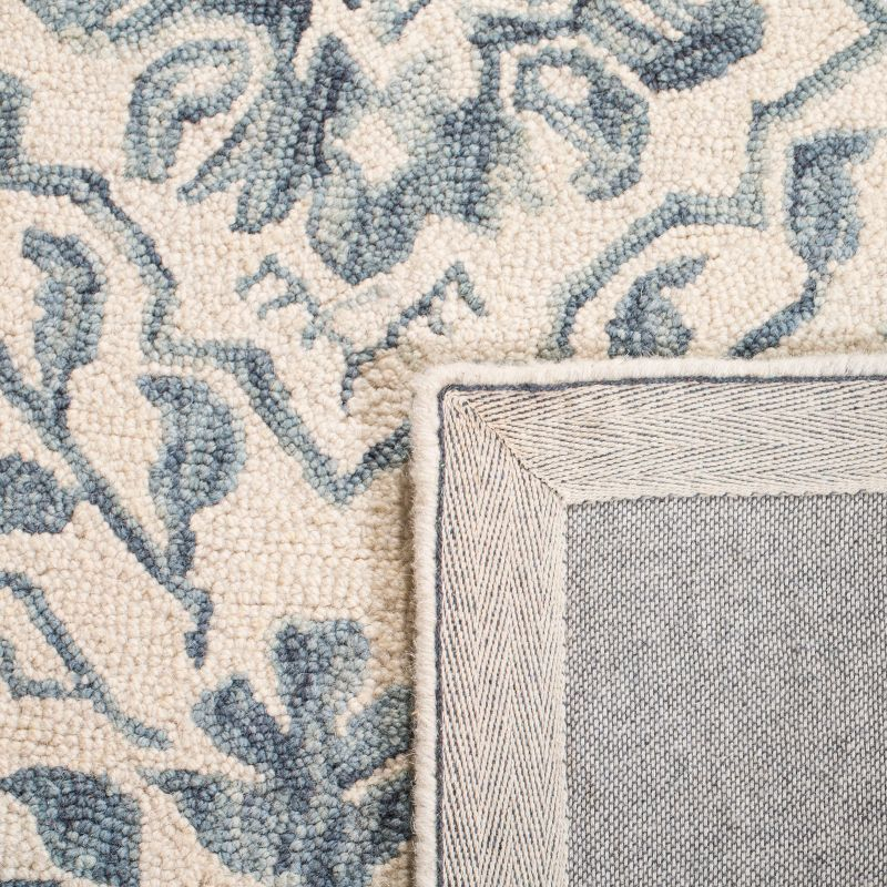 Dip Dye DDY901 Hand Tufted Area Rug - Blue/Ivory - 5'x8' - Safavieh.