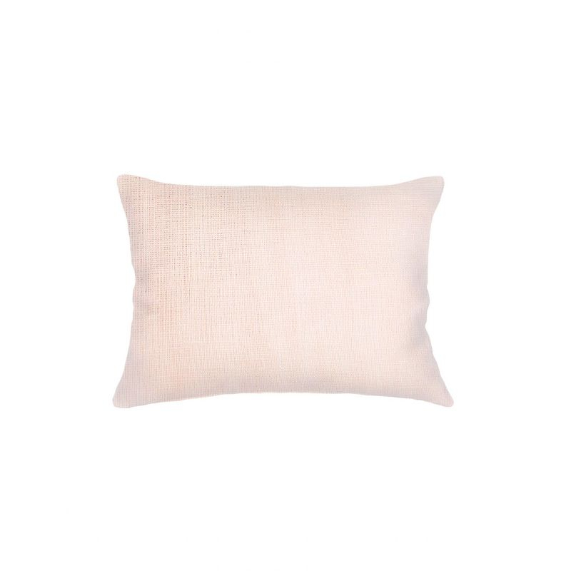 So Soft Linen Light Pink Pillow 14x20 Down Alternative