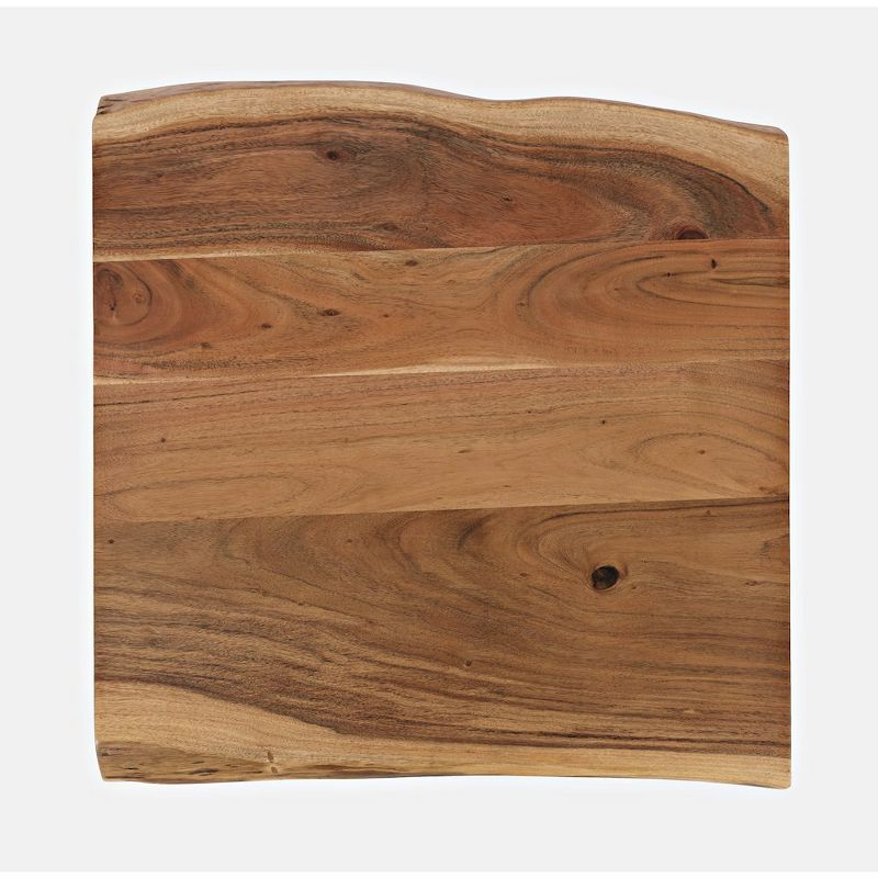 Jofran,Nature's Edge 24'' Solid Acacia Square End Table