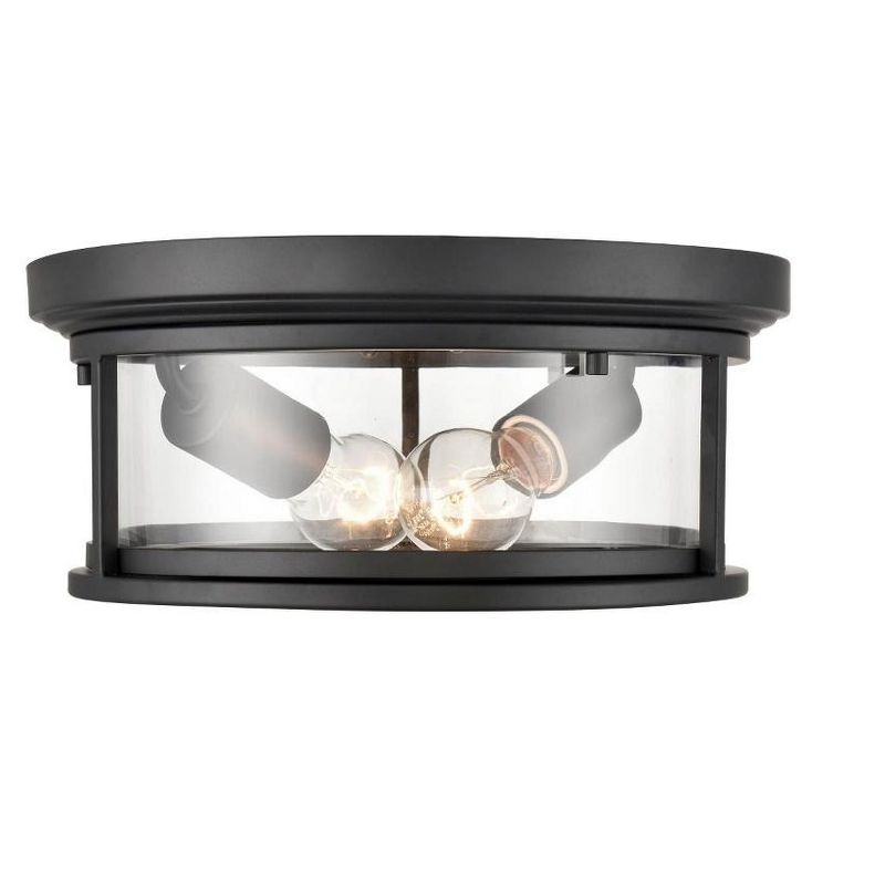 Bresley 2 - Bulb Outdoor Flush Mount