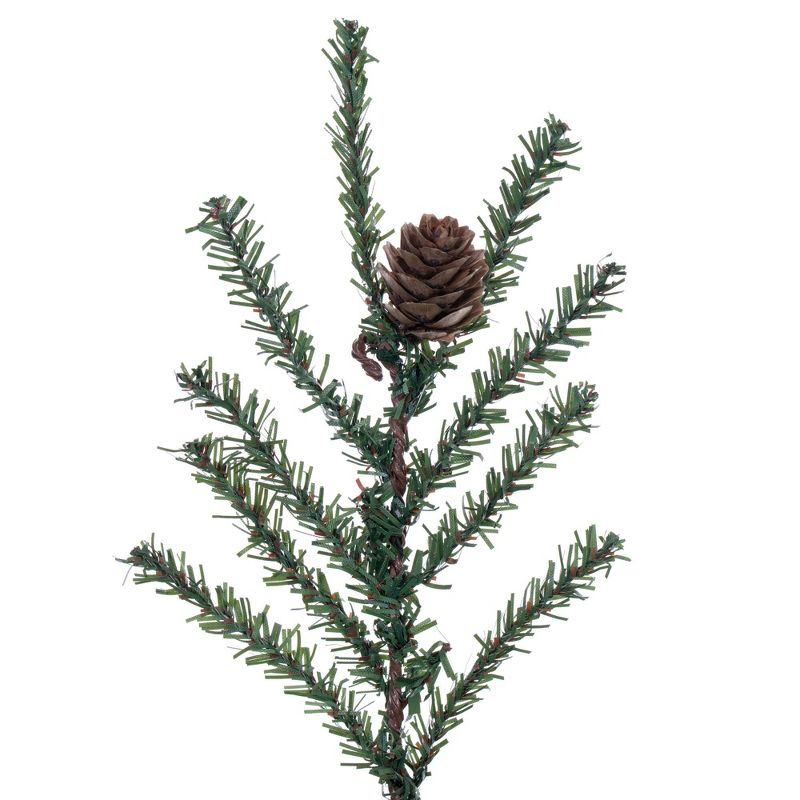 Vickerman 18" Carmel Pine Artificial Christmas Tree, Unlit