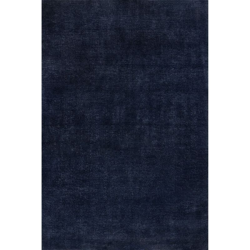 Arvin Olano x Rugs USA - Arrel Speckled Wool-Blend Indoor Area Rug, 3' x 5', Midnight
