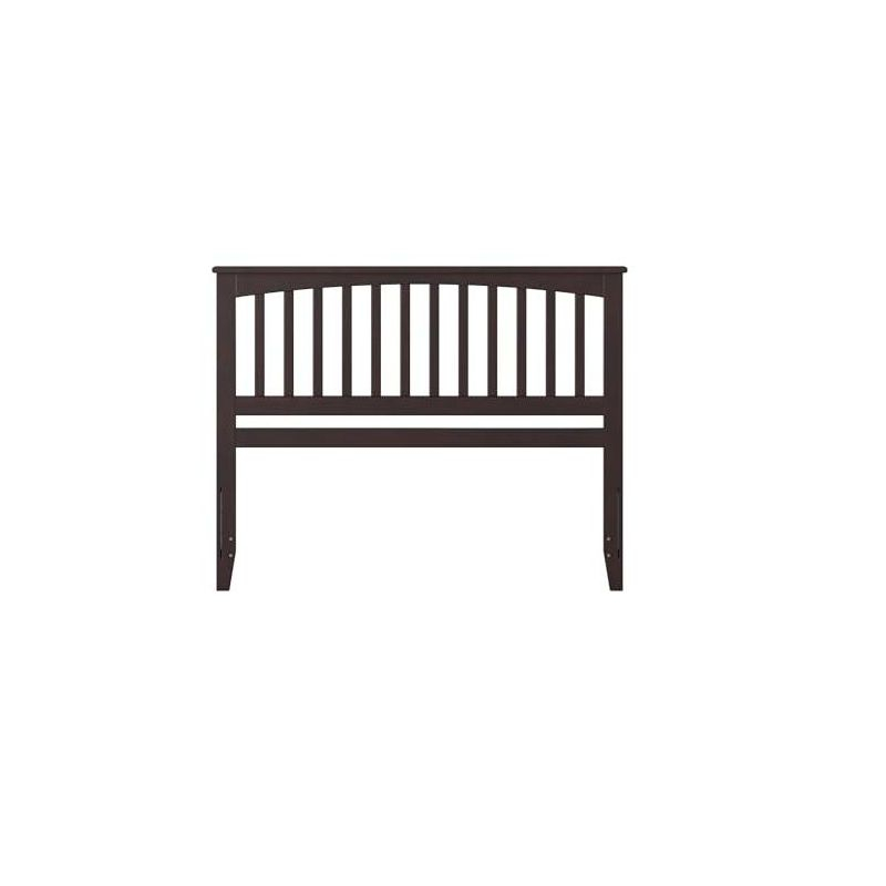 AFI Furnishings Mission Queen Headboard with Turbo Charger in Espresso