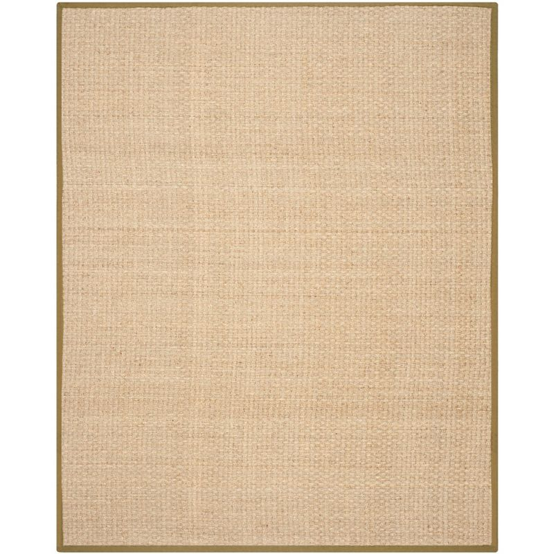 Natural Fiber NF114 Power Loomed Indoor Area Rug - Natural/Olive - 9'x12' - Safavieh