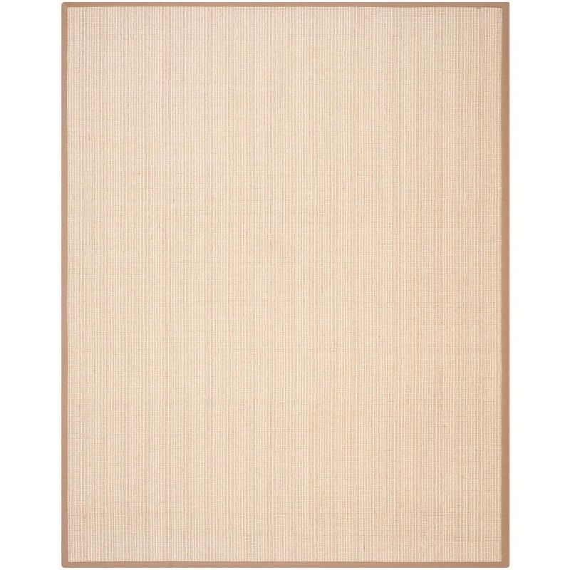 Natural Fiber NF442 Power Loomed Indoor Area Rug - Tan/Tan - 7'6"x9'6" - Safavieh.