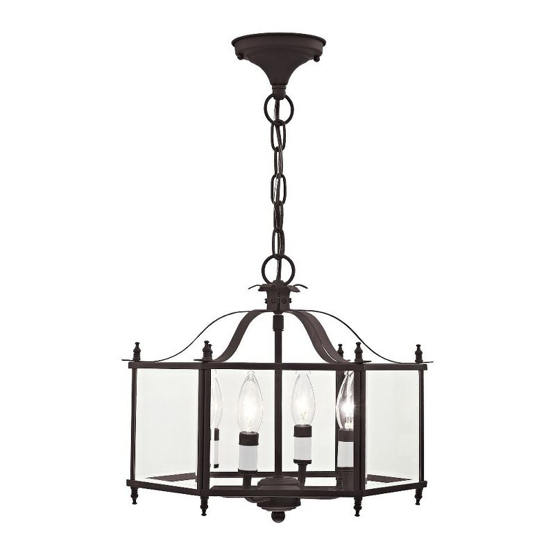 Livex Lighting Livingston 4 - Light Pendant in  Bronze
