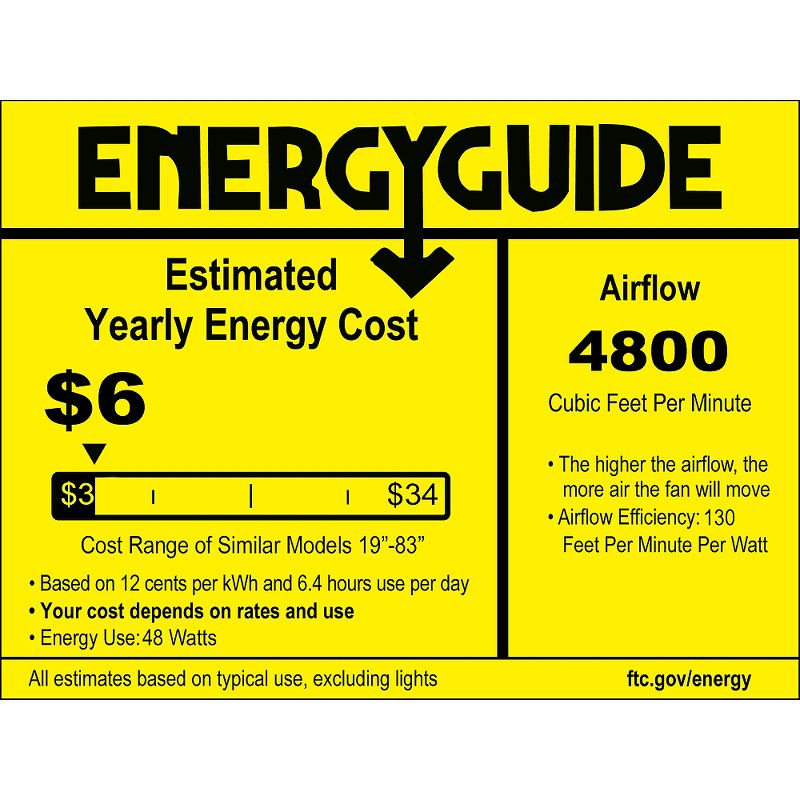 65" Minka Aire Farmhouse Indoor Ceiling Fan with Dimmable LED Light Oil Rubbed Bronze for Living Room Kitchen Bedroom Family House