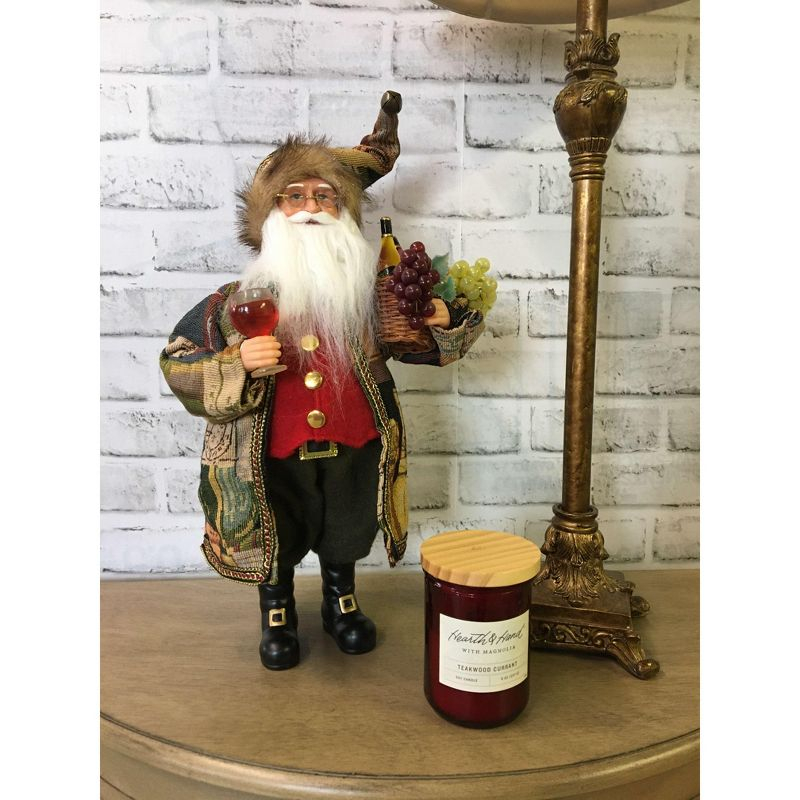 Santa's Workshop Inc. 15" Wine Tasting Claus