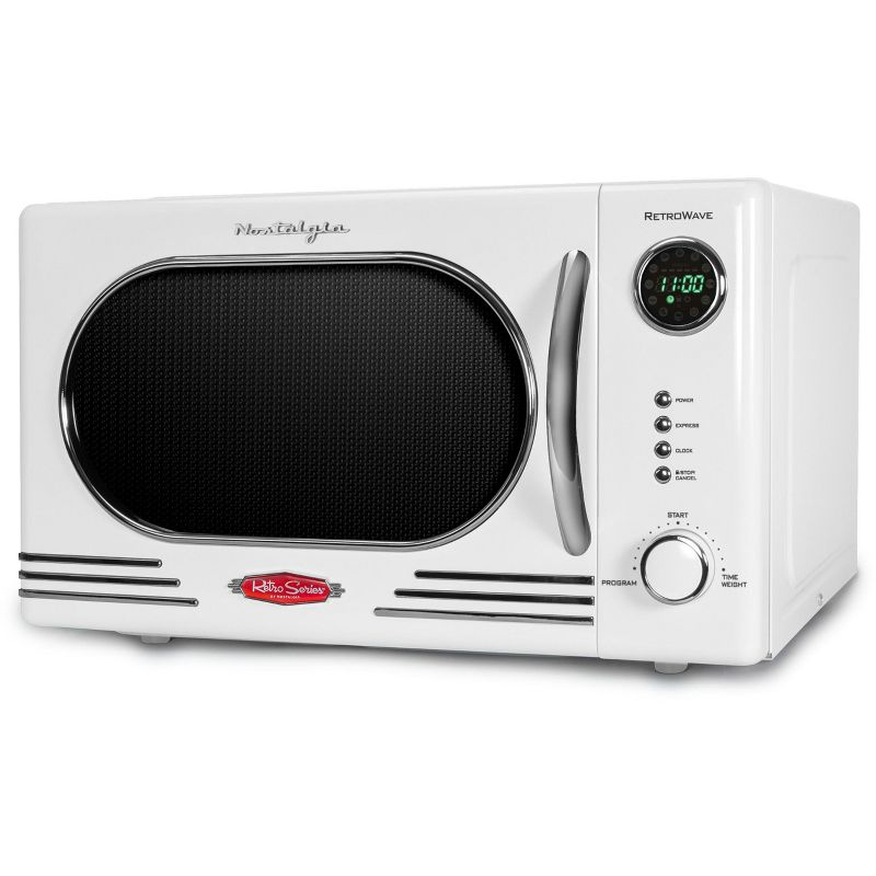 Retro Countertop Microwave 1.1 Cu Ft & 1000 Watt