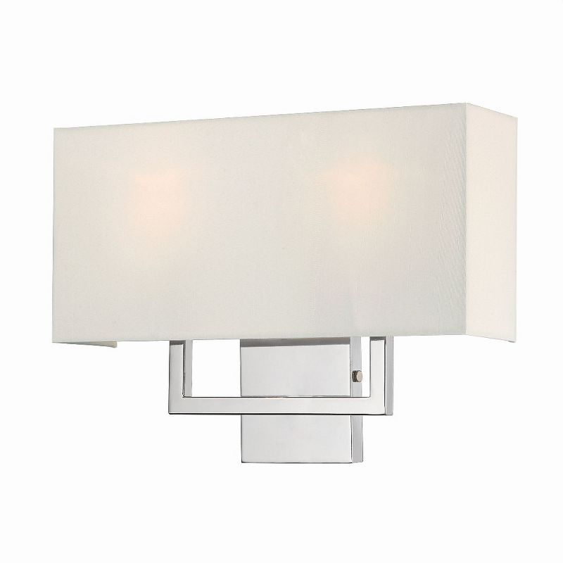 Livex Lighting Pierson 2 - Light Wall Light in  Polished Chrome