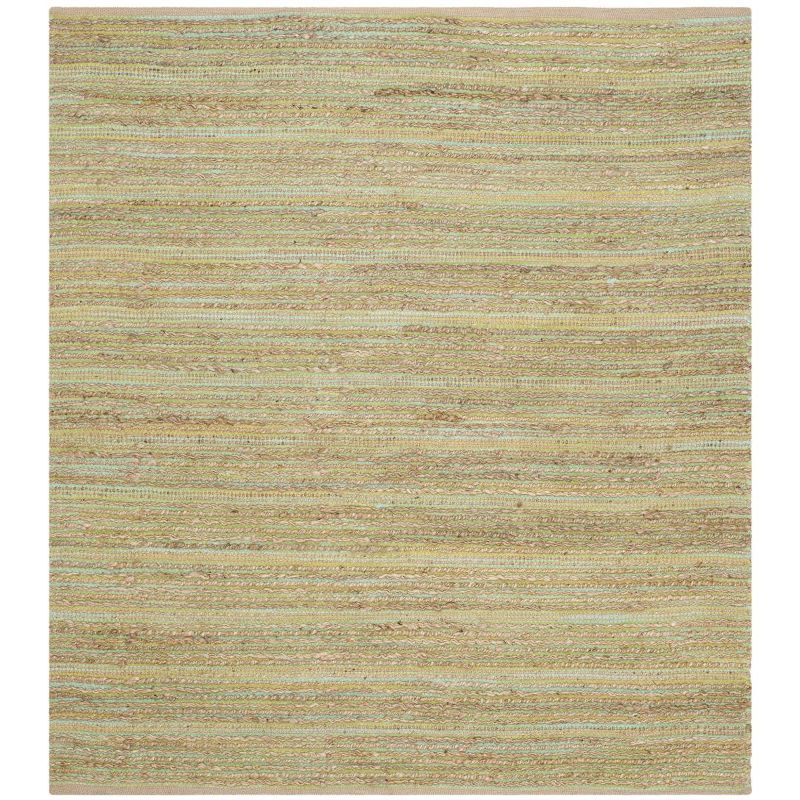 Cape Cod CAP851 Woven Indoor Area Rug - Green - 6'x6' - Safavieh