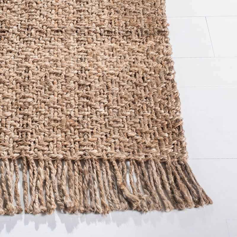 Natural Fiber NF821 Hand Woven Area Rug - Grey/Natural - 4'x6' - Safavieh.