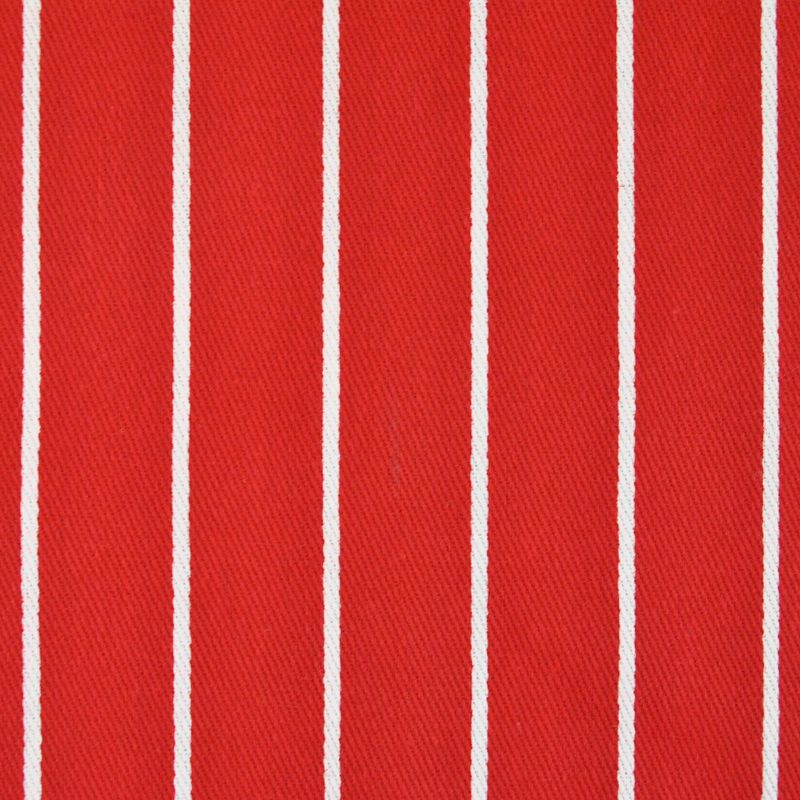 Design Imports  Stripe Chef Apron Tango Red