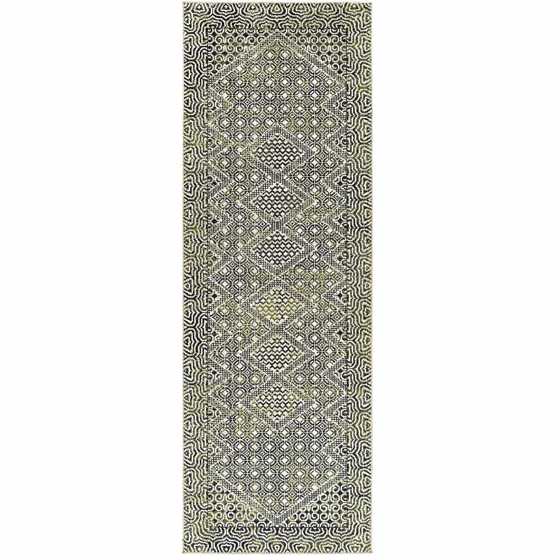 Hauteloom Rectangle Area Rug   Black