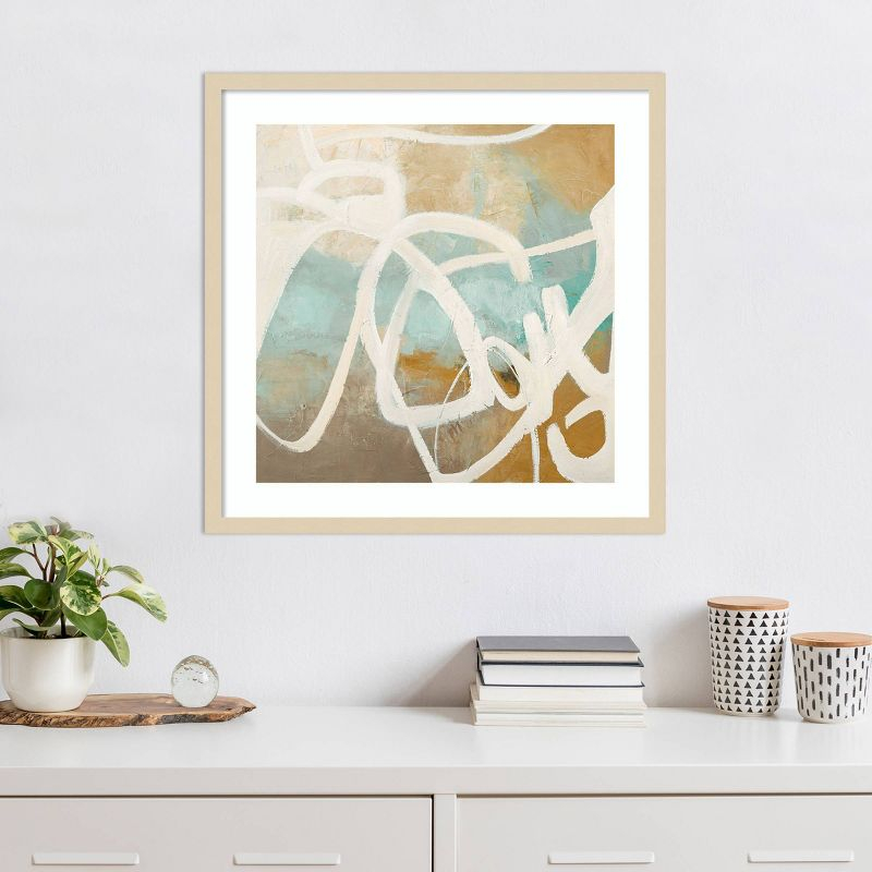 Amanti Art 25"x25" Notify by Design Fabrikken Wood Framed Wall Art Print