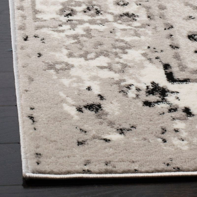 Skyler SKY169 Power Loomed Indoor Runner Rug - Grey/Ivory - 2'x10' - Safavieh