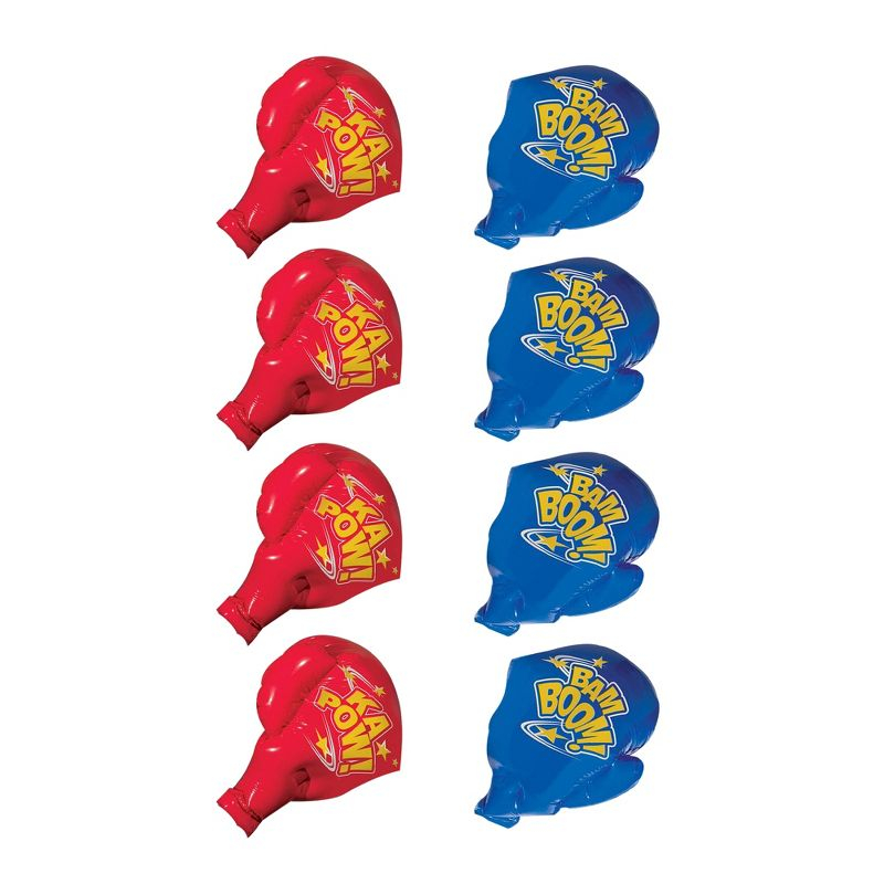 Banzai Battle Bop Combo Pack with Inflatable Boxing Gloves And Inflatable Bump And Bounce Body Bumpers, Ages 4 and Up, 2 Pairs Each, 4 Pack