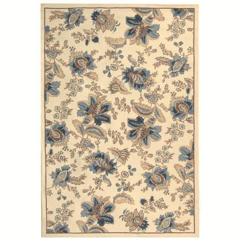 Chelsea HK309 Handmade Area Rug - 5'3"x8'3" - Ivory - Safavieh