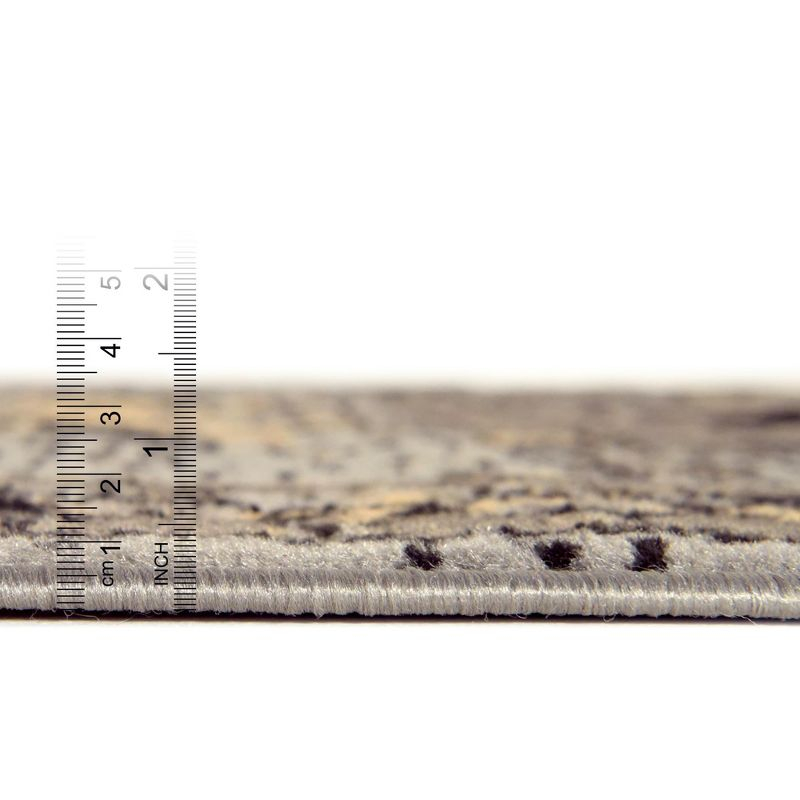 Unique Loom 9' 0 x 12' 0 Gray Taftan Oasis Area Rug
