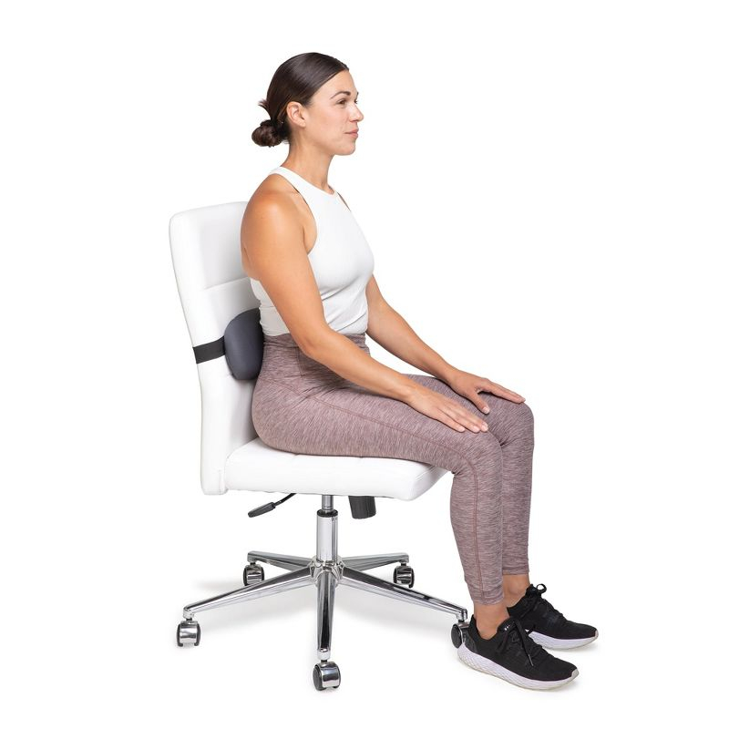OPTP The Original McKenzie SuperRoll - USA-Made Low Back Lumbar Pillow for Office Chair Lumbar Support, Car Back Support Seat Cushions and Travel