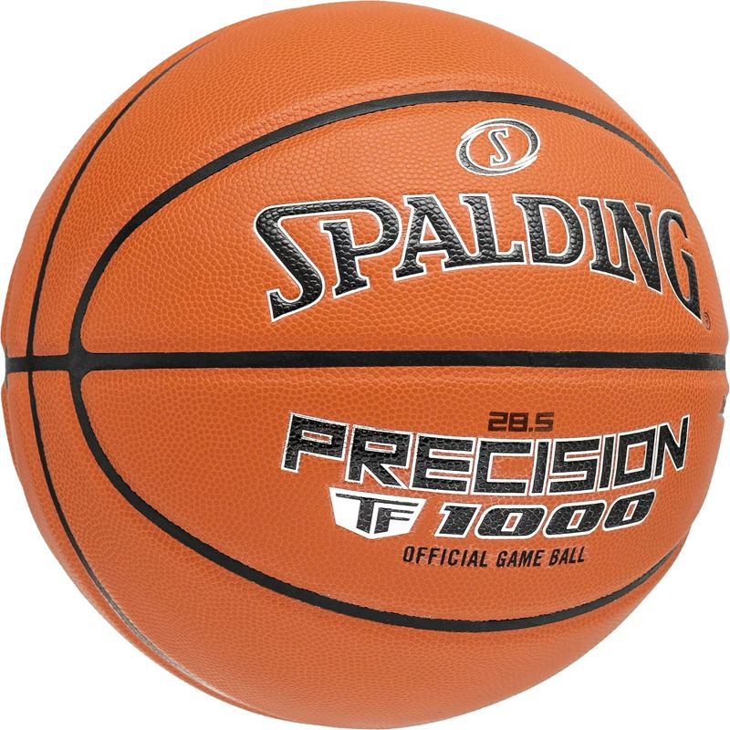 Spalding Precision TF-1000 Indoor Game Basketball - 28.5" - Orange
