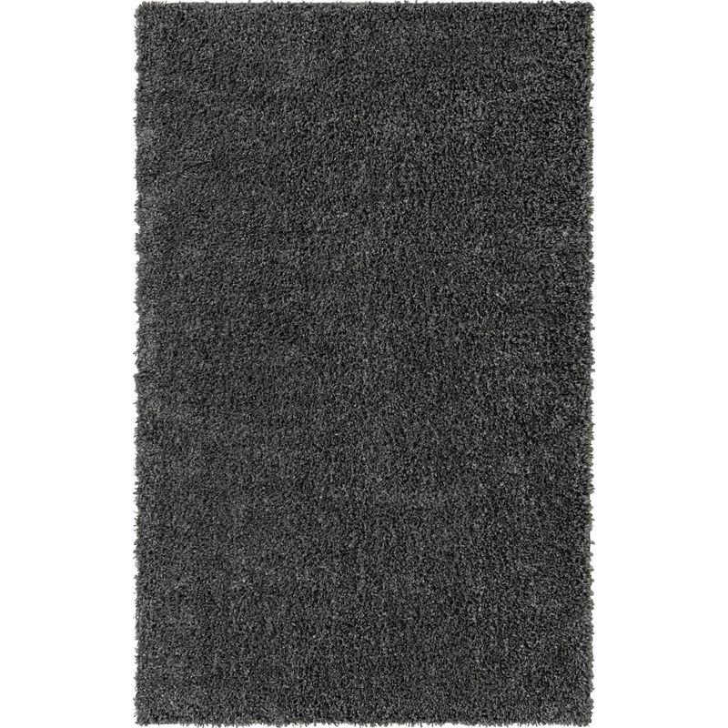 Unique Loom 3' 3 x 5' 3 Davos Shag Peppercorn Area Rug