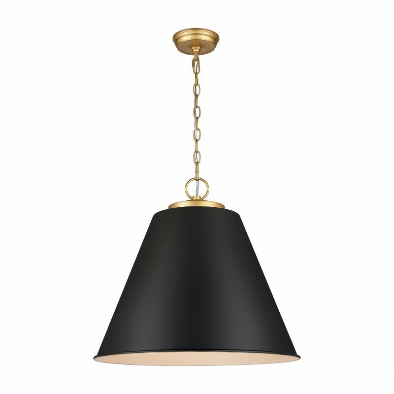 Elk Home Vellus 3 - Light Pendant in  Matte Black