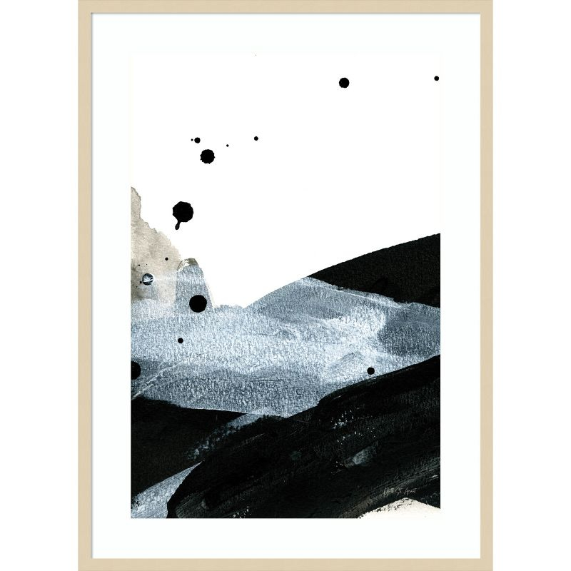 Amanti Art Gradient Movement I by Yvette St. Amant Wood Framed Wall Art Print 30 x 41