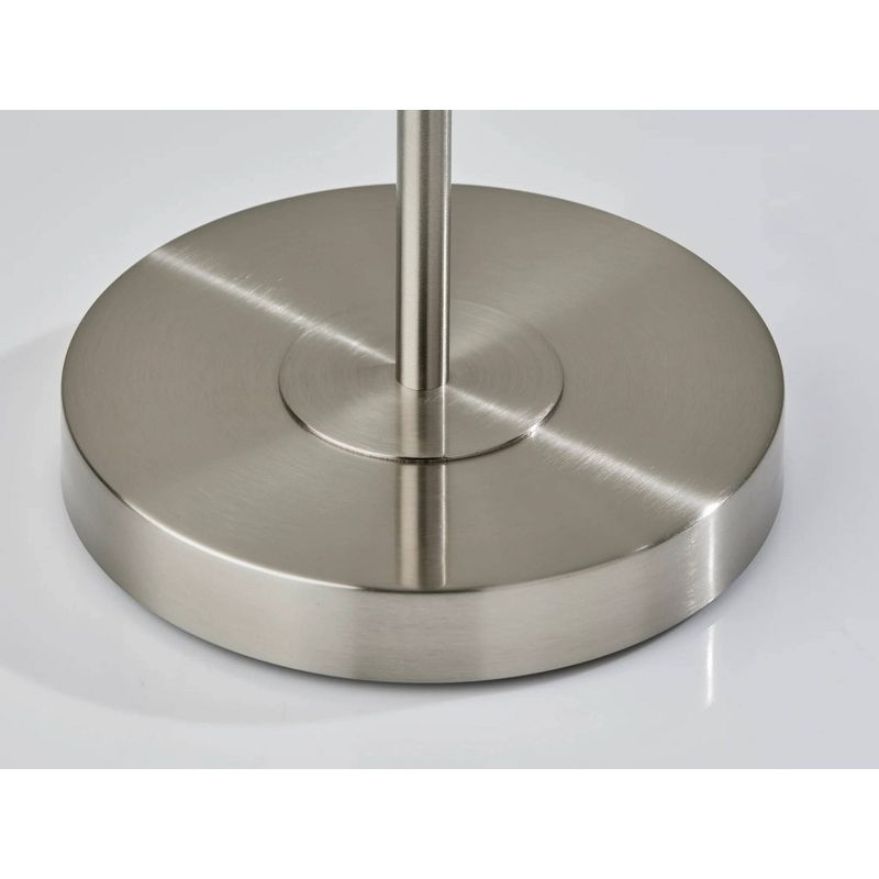 Adesso Vega Torchiere Steel (Includes LED Light Bulb): Modern Touch Sensor, ETL Listed, 1800 Lumens