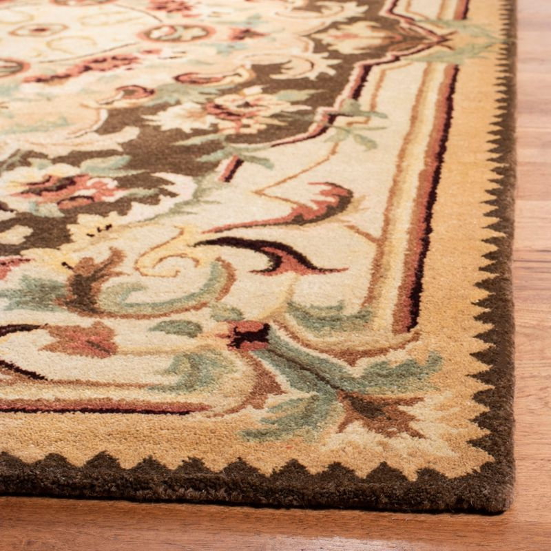 Empire EM823 Hand Tufted Indoor Accent Rug - Brown/Beige - 3'x5' - Safavieh