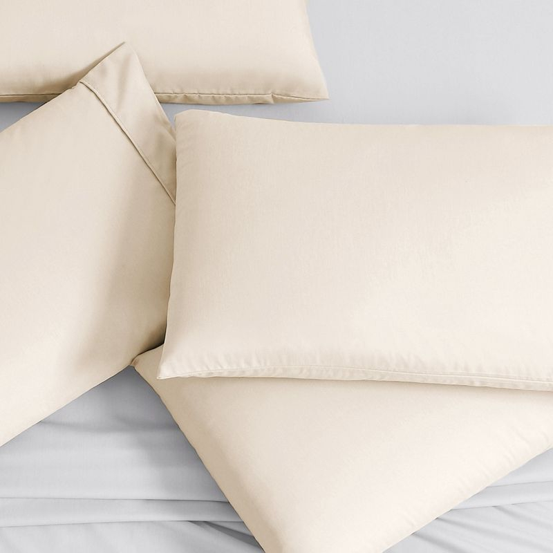 Swift Home | Basics 2-Piece Microfiber Pillowcase Set Cream Standard
