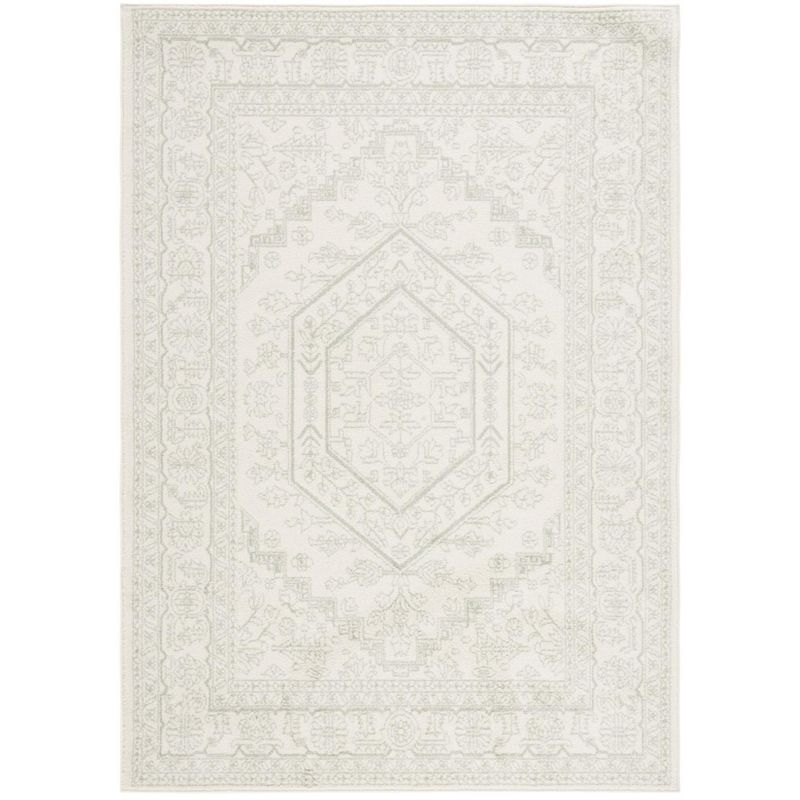 Adirondack ADR108 Machine Made Indoor Area Rug - Sage/Ivory - 4'x6' - Safavieh