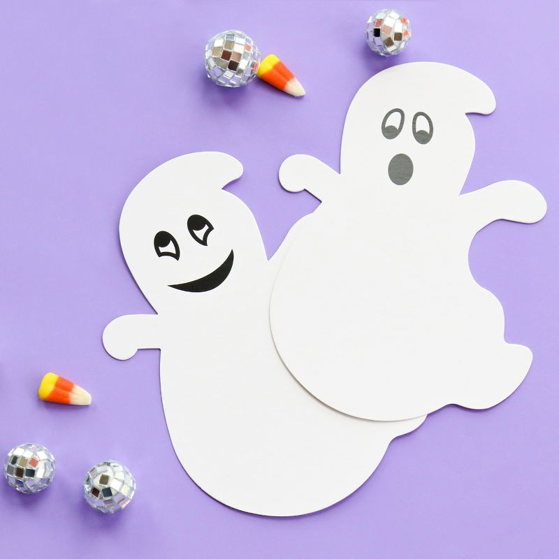 Big Dot of Happiness Spooky Ghost - Ghost Decorations DIY Halloween Party Essentials - Set of 20