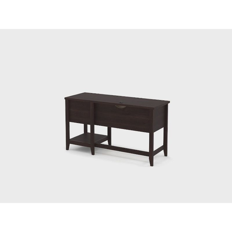 Sauder Summit Station Desk Cinnamon Cherry
