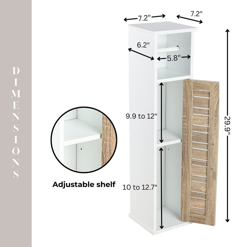 Evideco Stockholm Freestanding Bathroom Cabinet