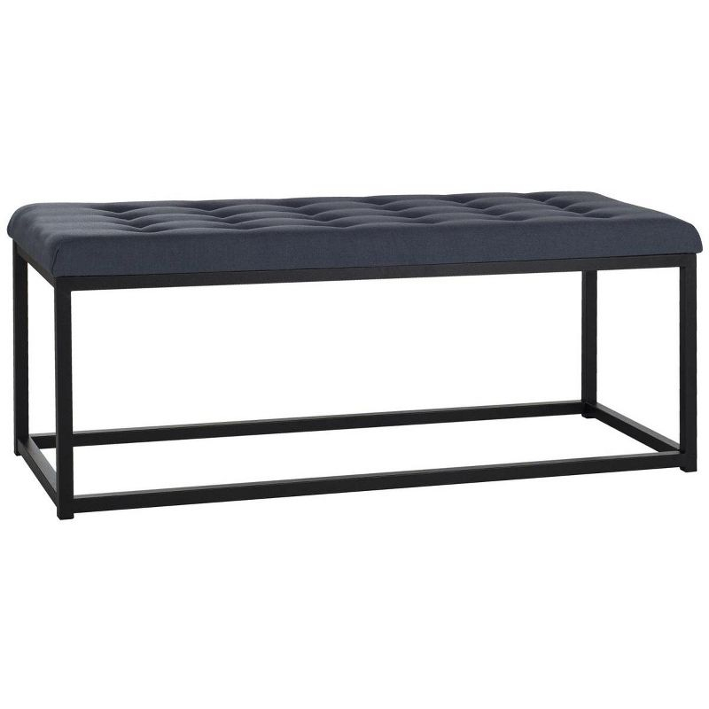 Reynolds Bench - Navy/Black - Safavieh