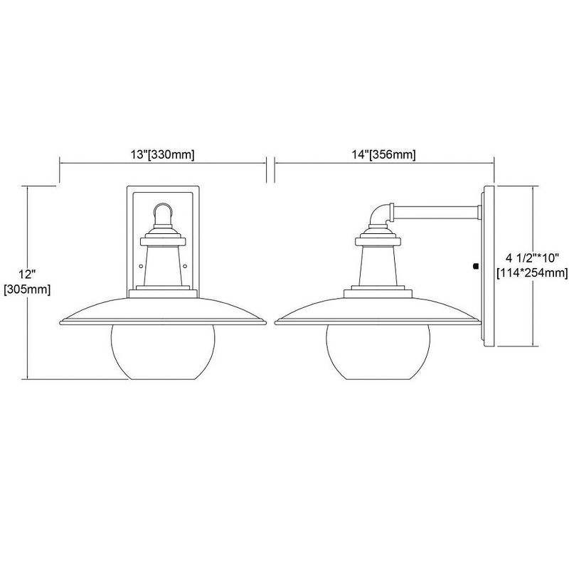 Elk Home Jackson 1 - Light Wall Light in  Matte Black
