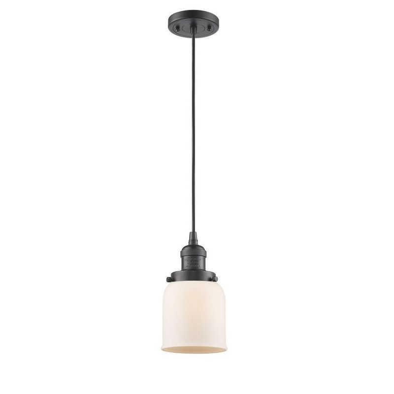 Innovations Lighting Bell 1 - Light Pendant in  Oil Rubbed Bronze