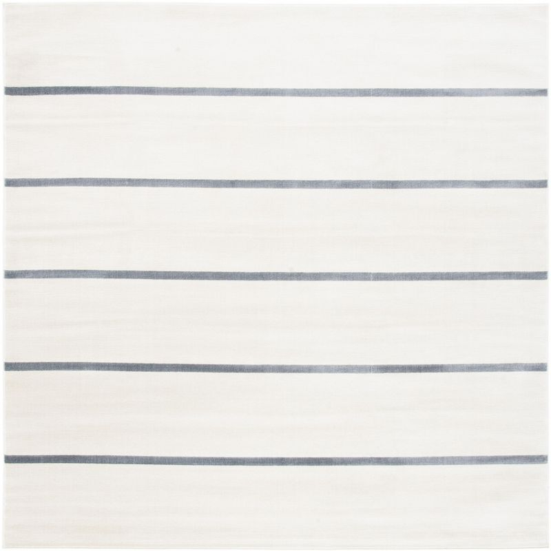Orwell ORW391 Power Loomed Indoor Area Rug - 6'7"x6'7" - Ivory/Grey - Safavieh