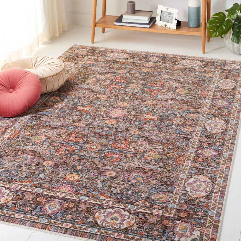 Crimson CMS224 Loomed Indoor Area Rug - Beige/Blue - 4'x6' - Safavieh